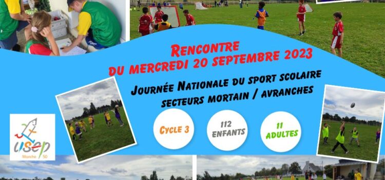 Rencontre JNSS du mercredi 20 septembre 2023 à Marcey-les-Grèves