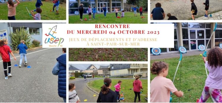 Rencontre du mercredi 04 octobre 2023 – à Saint-Pair-Sur-Mer